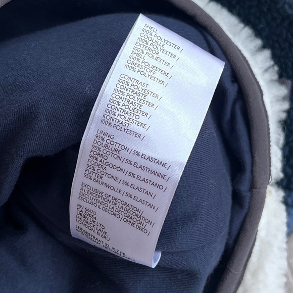 NEW Size XS Free People Hit The Slopes Printed Fleece Teddy Sherpa Ivory Jacket - Picture 6 of 10